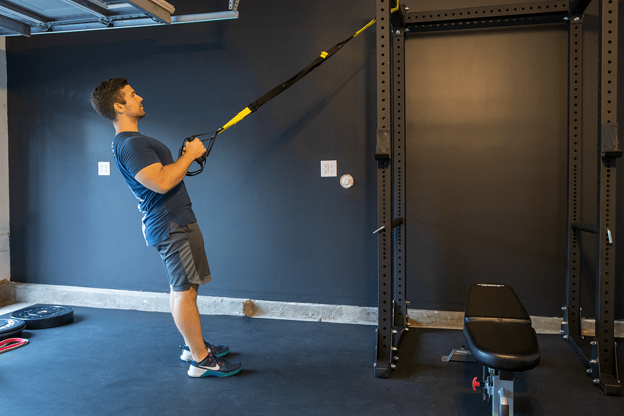 traditional trx row exercise