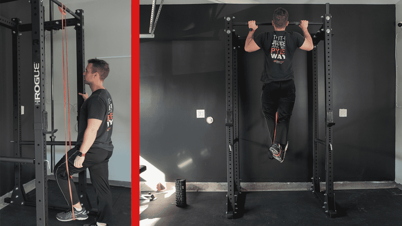 Eccentric Band Assisted Pull-up