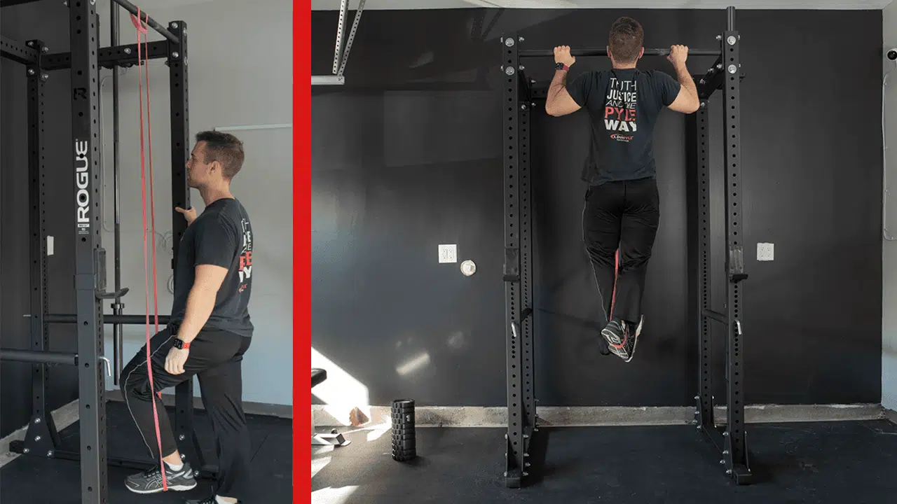Eccentric Band Assisted Pull-up