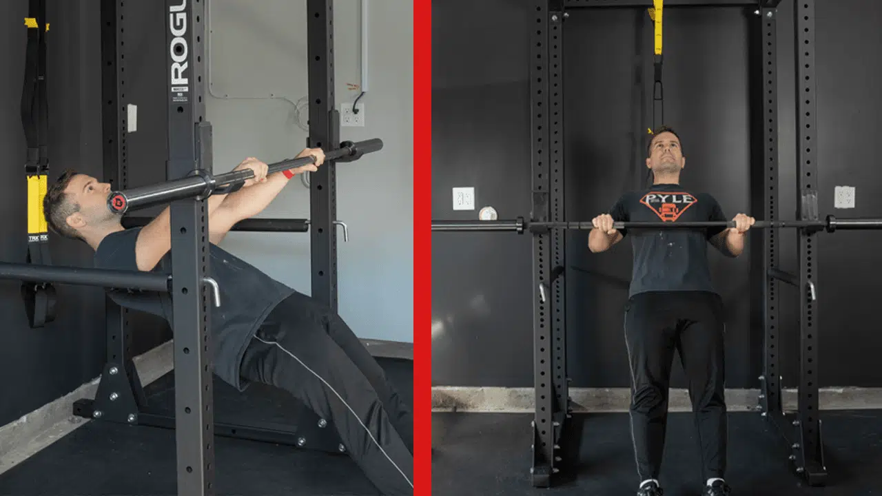 pull-up variation inverted row