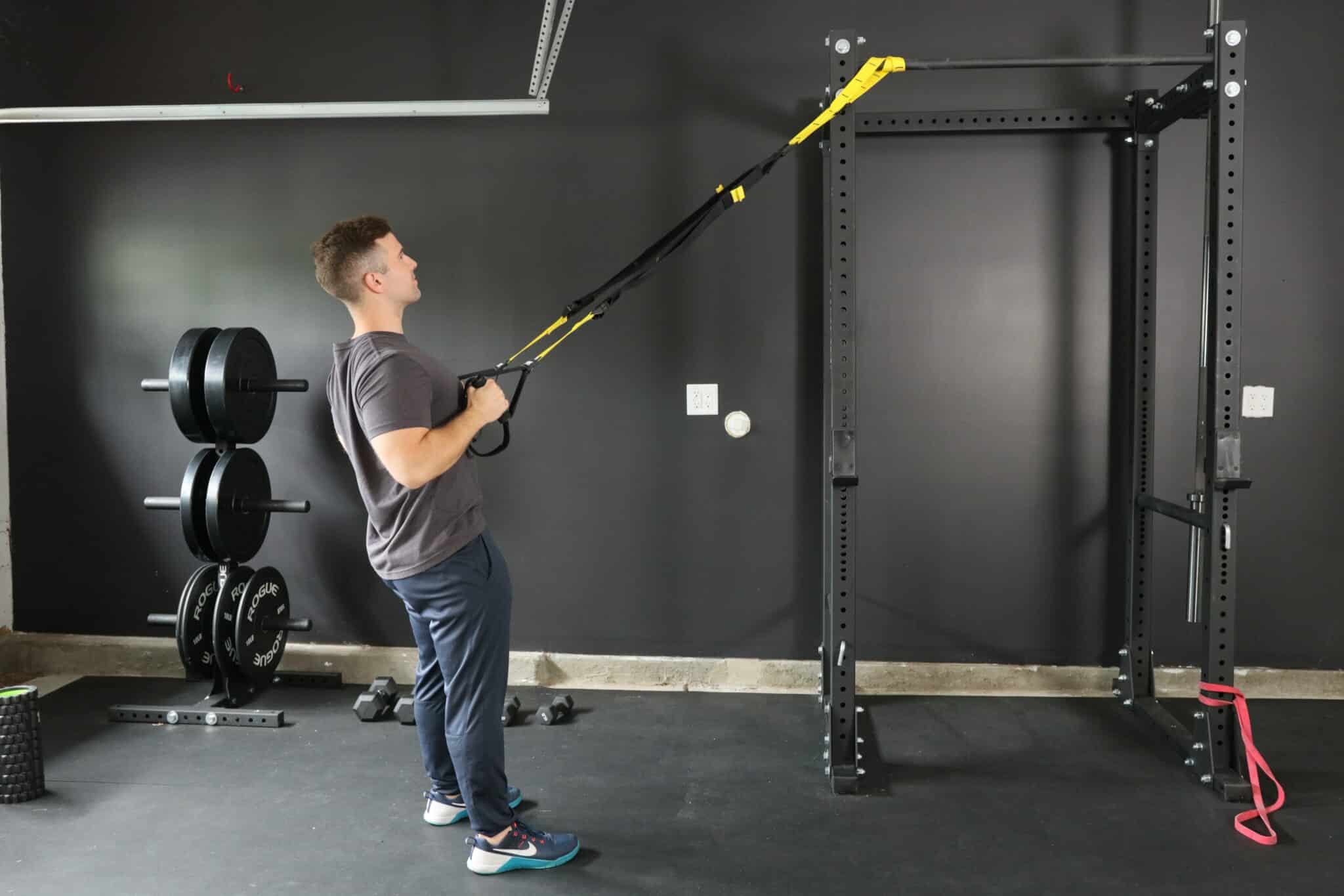 traditional trx row exercise