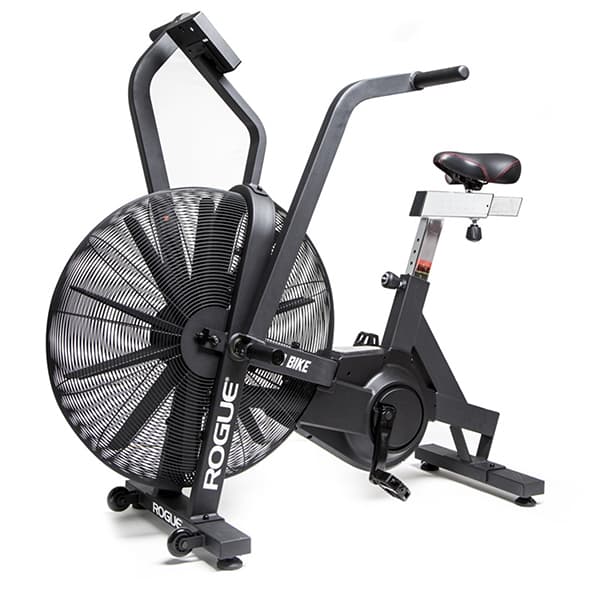 Rogue Fitness Echo Bike for intense home cardio HIIT sessions.
